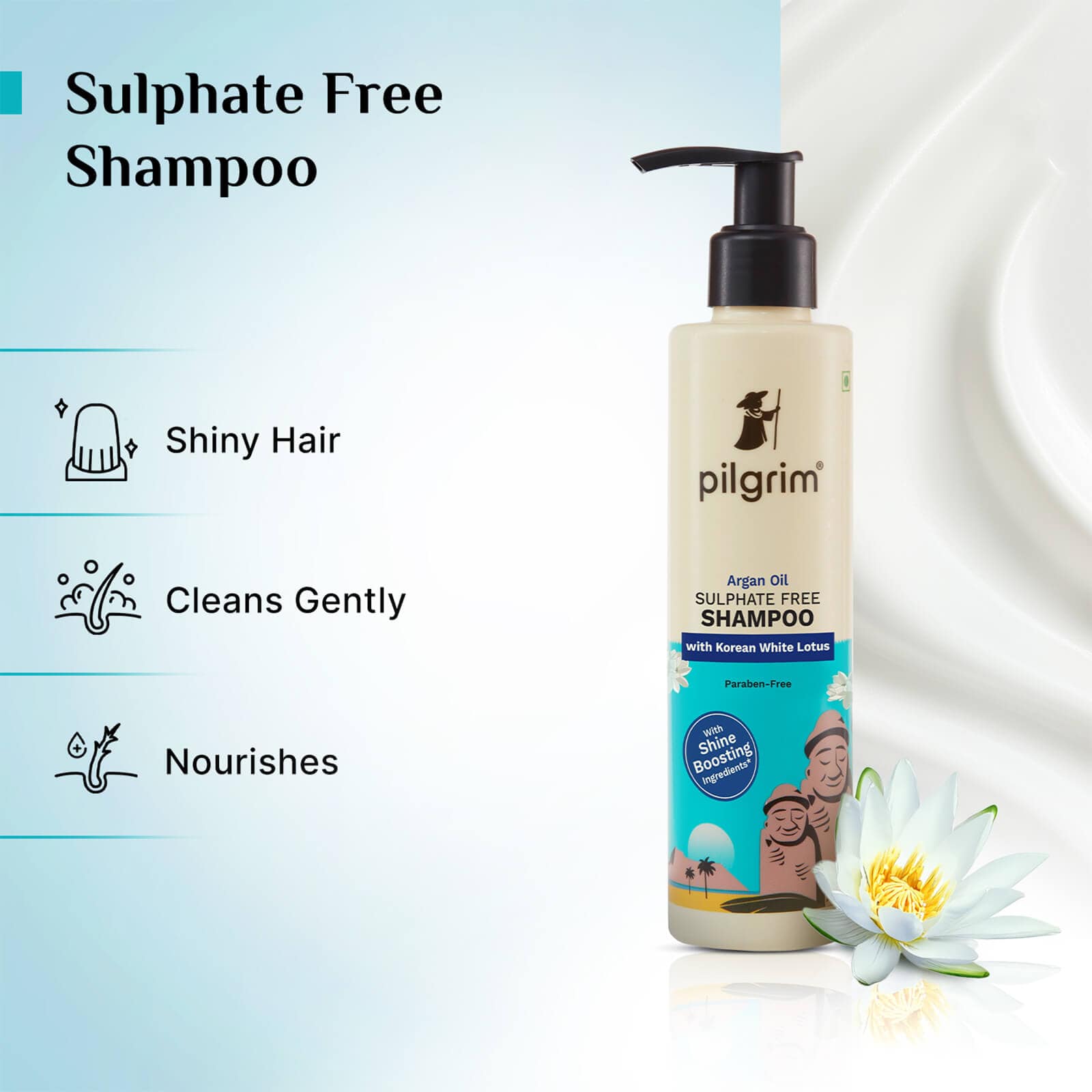Sulphate Free Shampoo  & Argan Oil Hair Mask