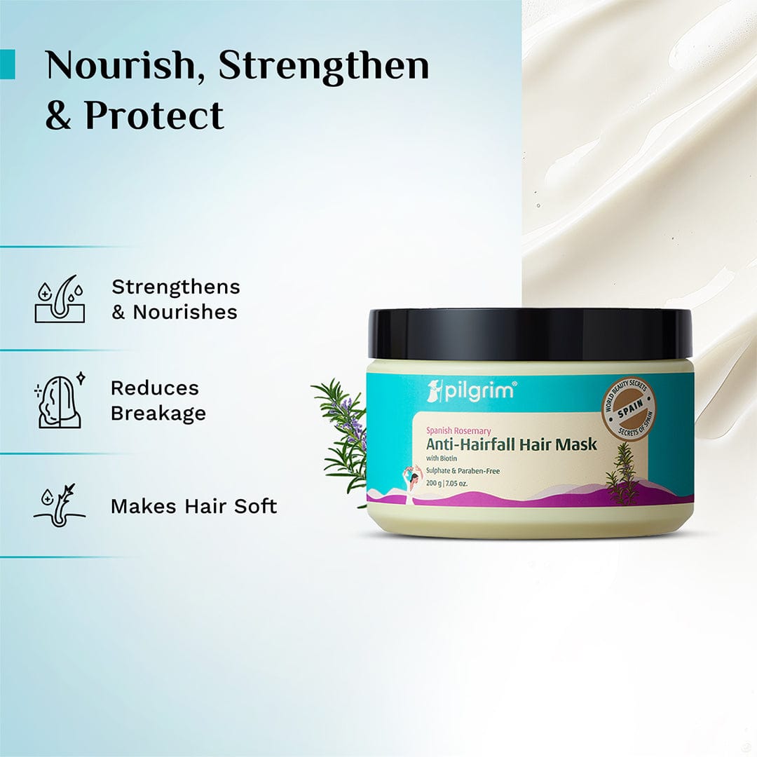 Spanish Rosemary & Biotin Anti-Hairfall Hair Mask