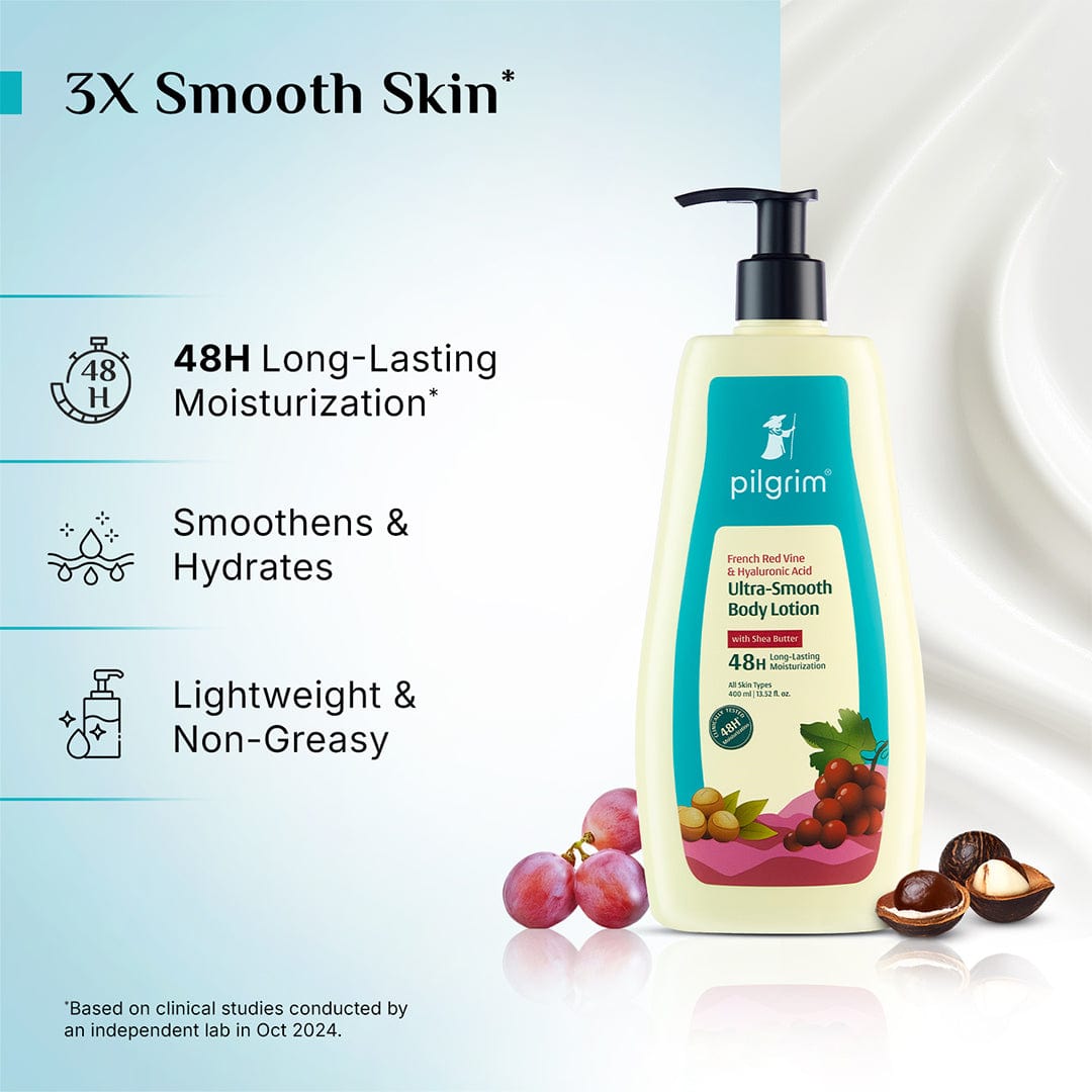 French Red Vine & Hyaluronic Acid Ultra-Smooth Body Lotion