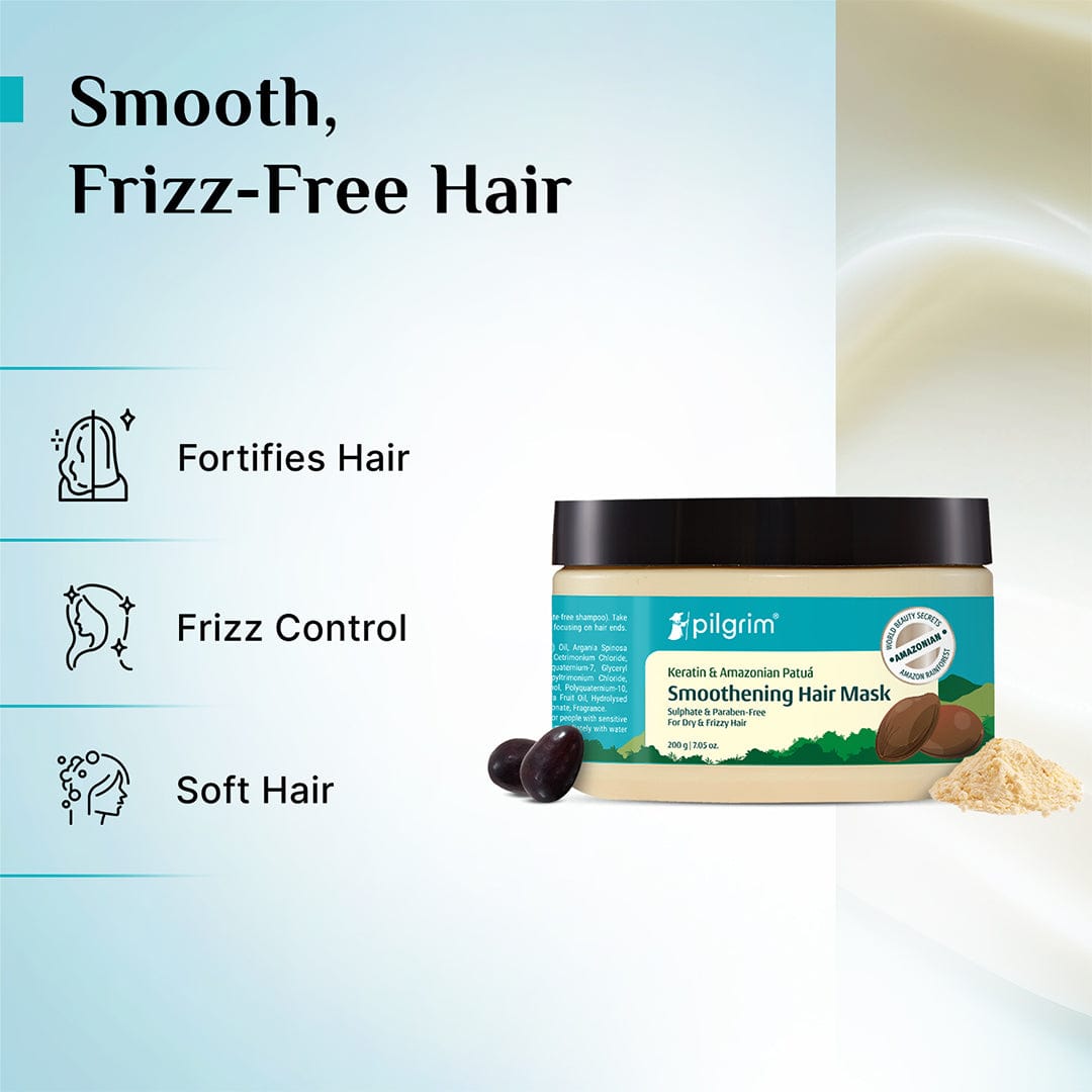 Patuá & Keratin Smoothening Hair Mask