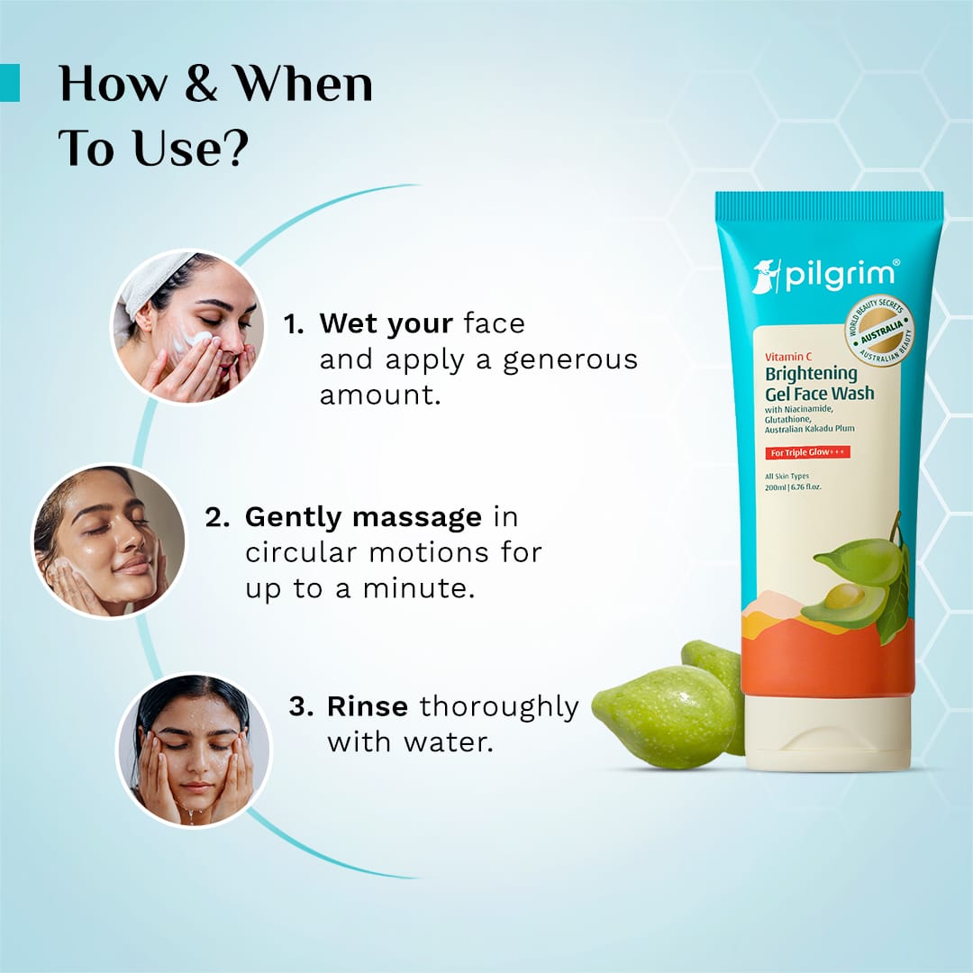 Vitamin C Brightening Gel Face Wash