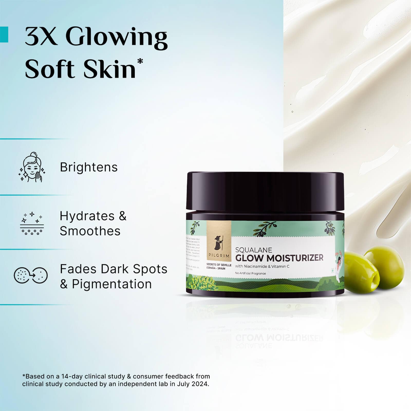 Squalane Glow Moisturizer & Face Wash Combo