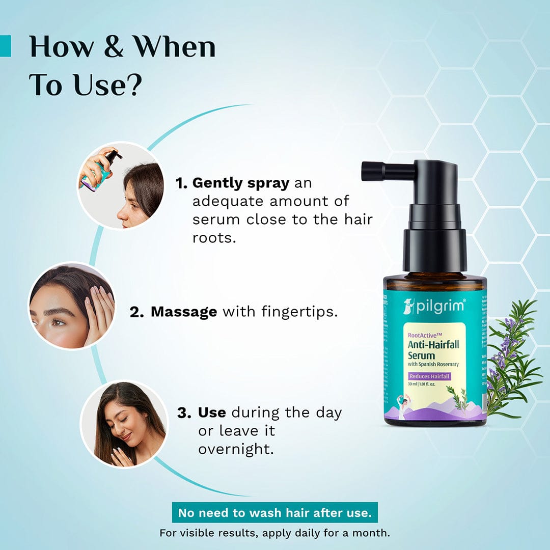 RootActive™ Anti-Hairfall Serum With Spanish Rosemary - 30 ml