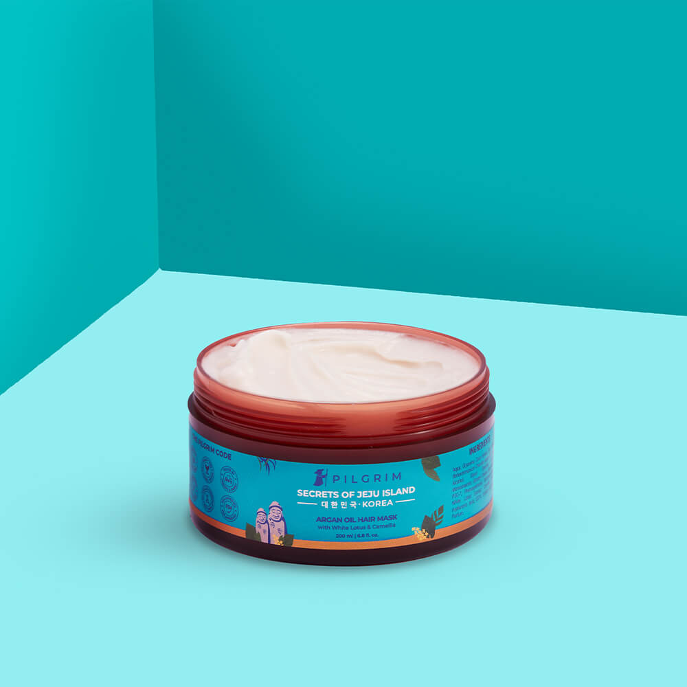 Argan Oil Hair Mask with White Lotus & Camellia