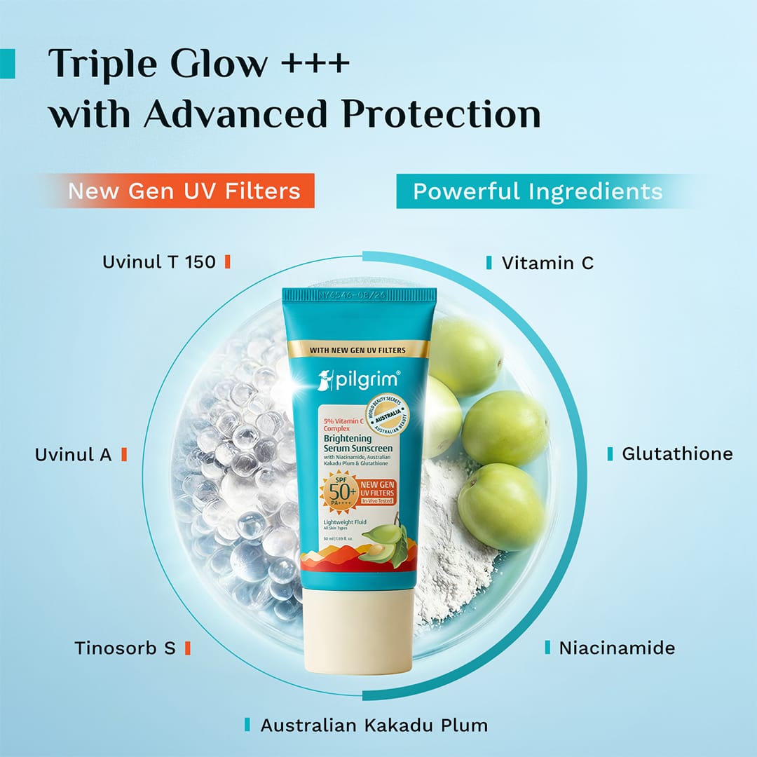 5% Vitamin C Complex Brightening Serum Sunscreen SPF 50+ PA++++