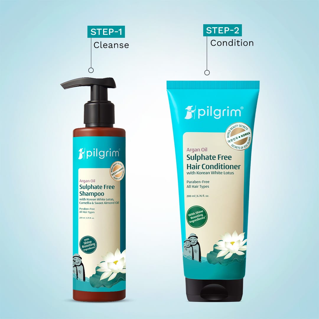 Sulphate Free Shampoo  & Argan Oil Conditioner