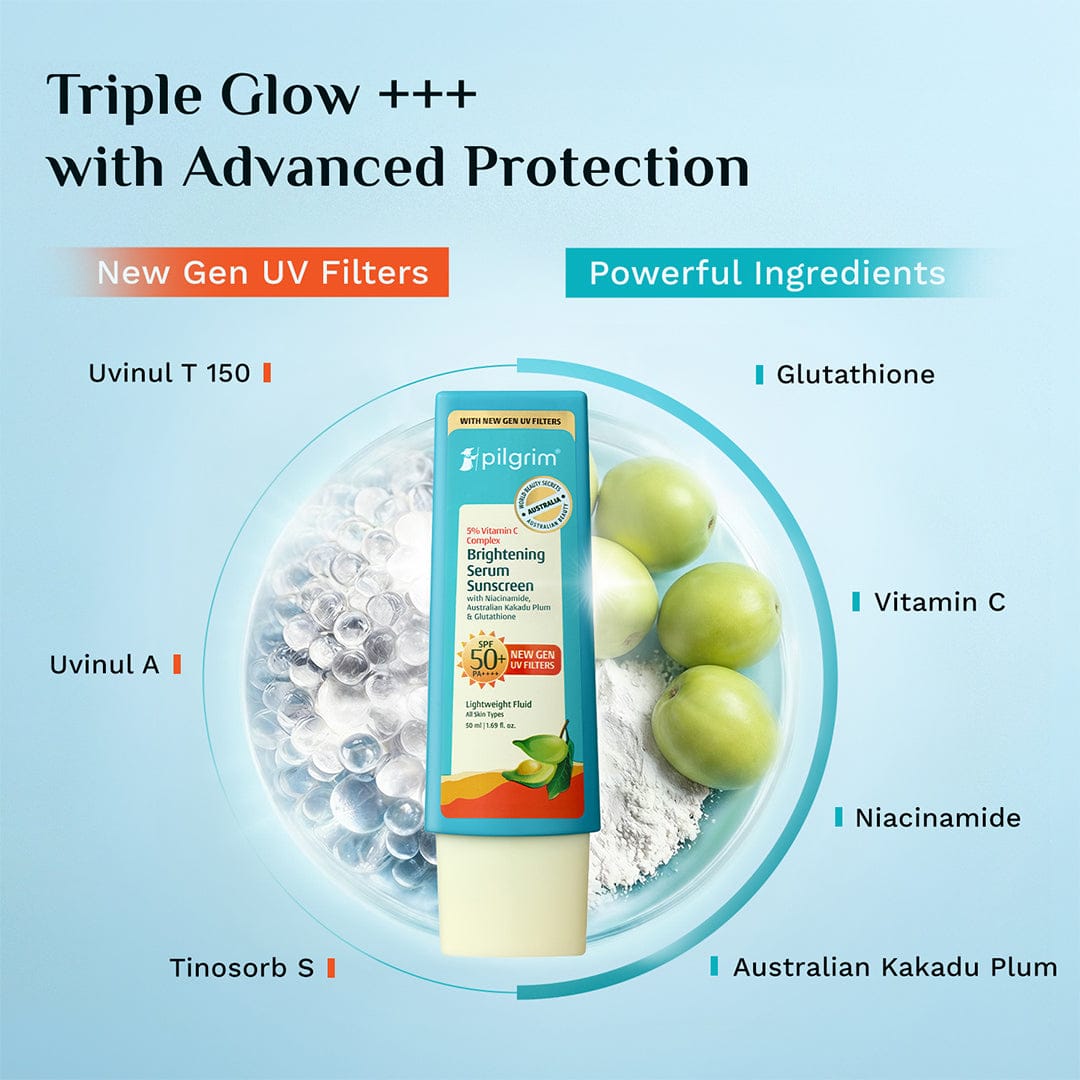 5% Vitamin C Complex Brightening Serum Sunscreen SPF 50+ PA++++