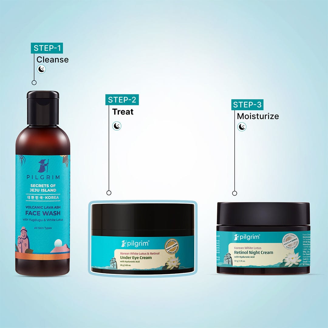 Retinol Under Eye Cream with Vitamin C & Hyaluronic Acid