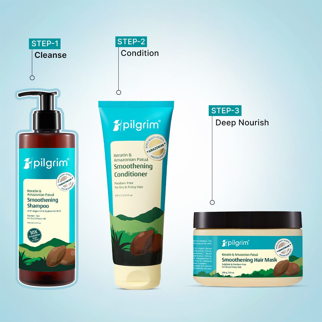 Keratin & Amazonian Patuá Smoothening Shampoo - 400ml