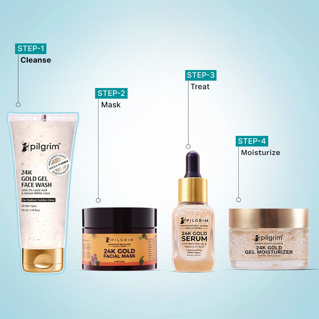 24K Gold Gel Face Wash