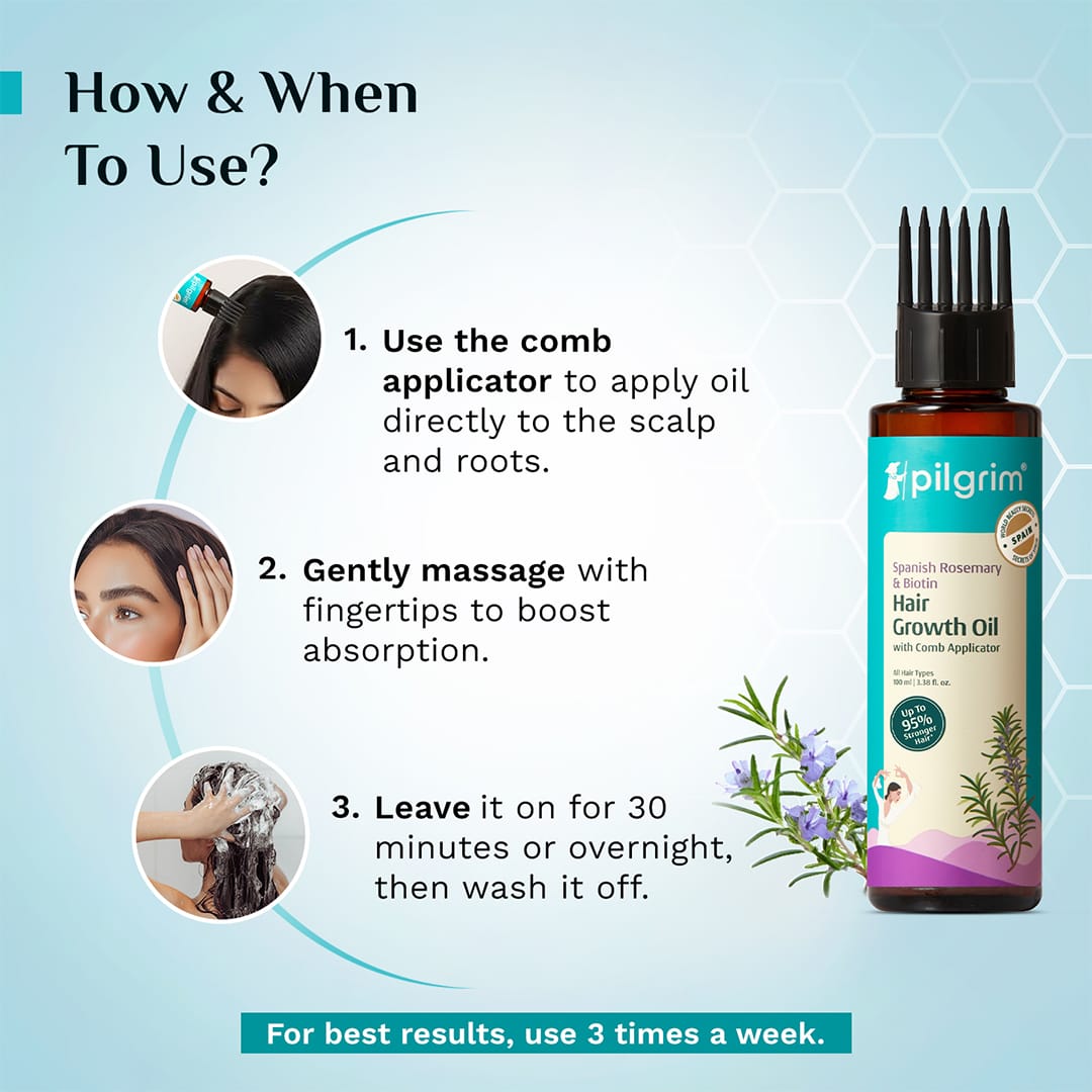 Spanish Rosemary & Biotin Hair Growth Oil