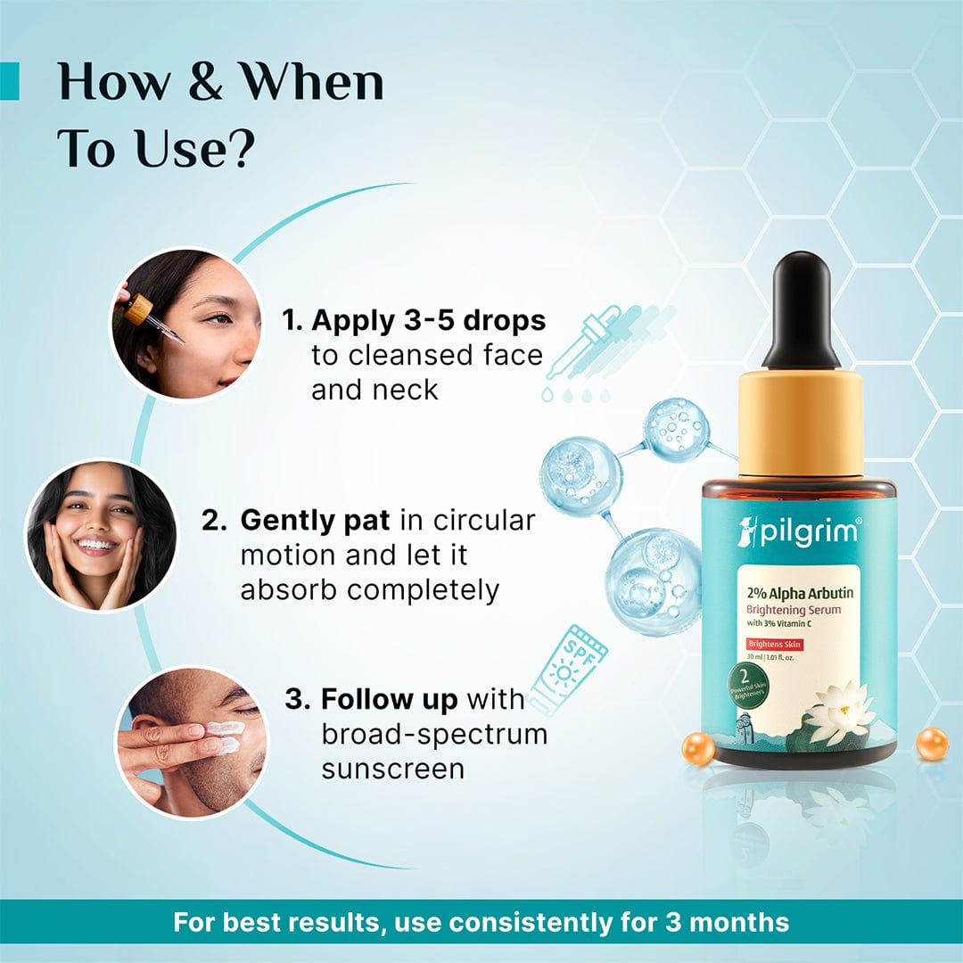 2% Alpha Arbutin Brightening Serum for Men