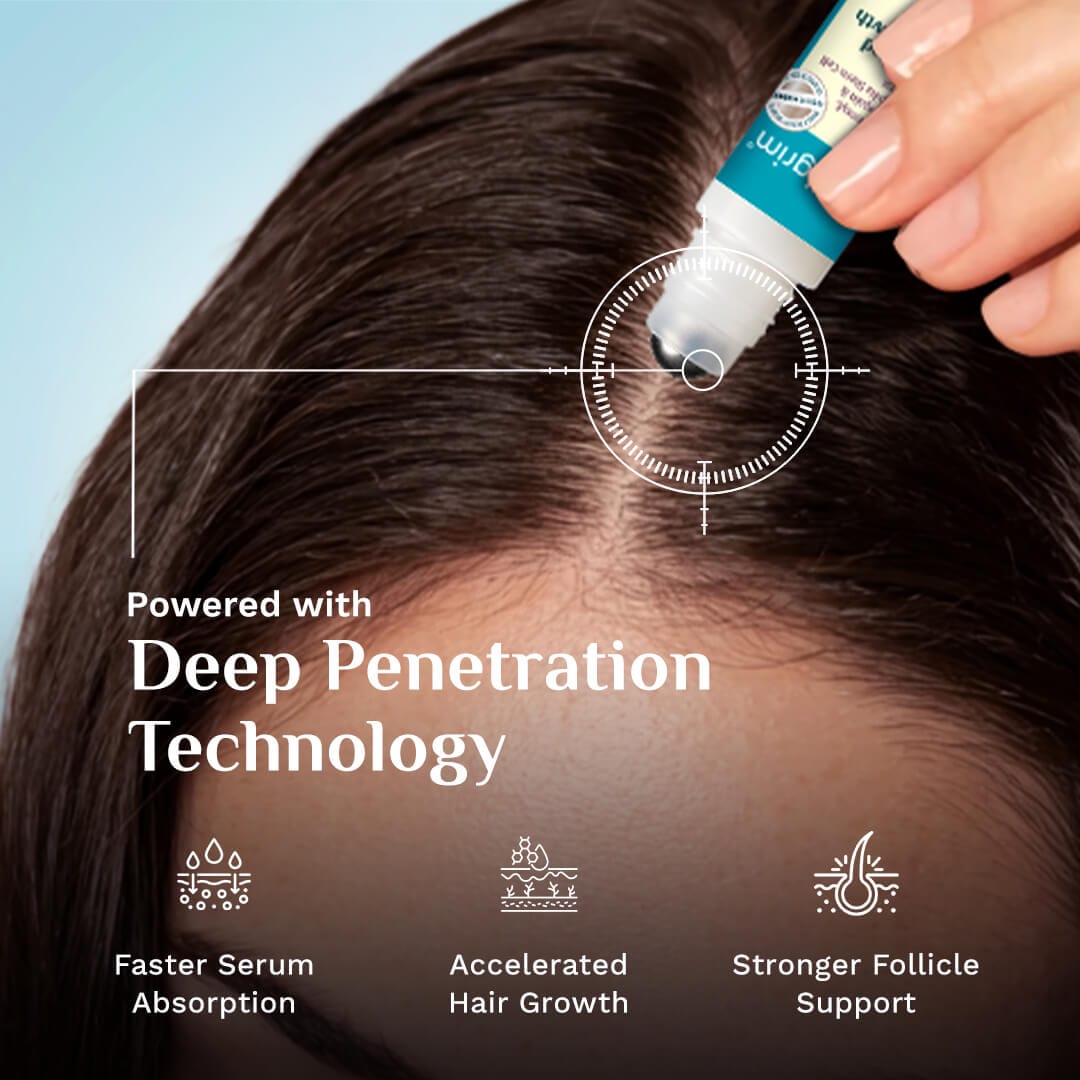 3% Redensyl, 4% Anagain & 5% Capilia Stem Cell Complex Advanced Hair Growth Serum Roll-On