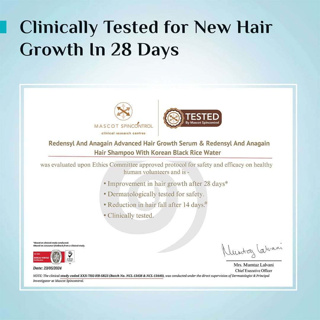 3% Redensyl & 4% Anagain Advanced Hair Growth Serum 100 ml