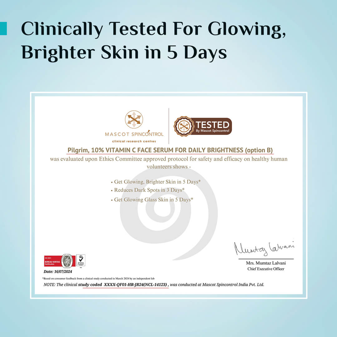 10% Vitamin C Face Serum For Daily Brightness