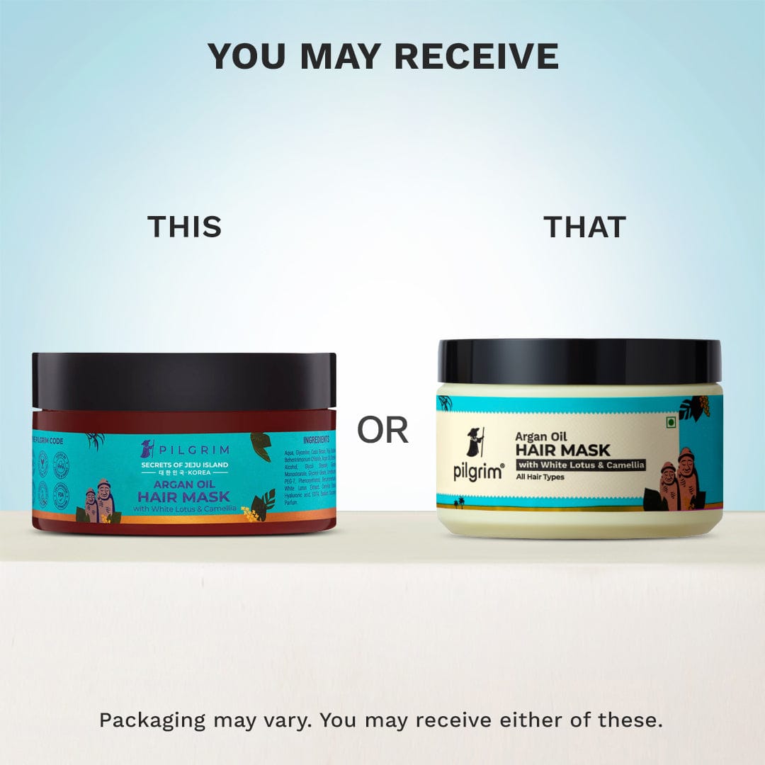 Argan Oil Hair Mask with White Lotus & Camellia