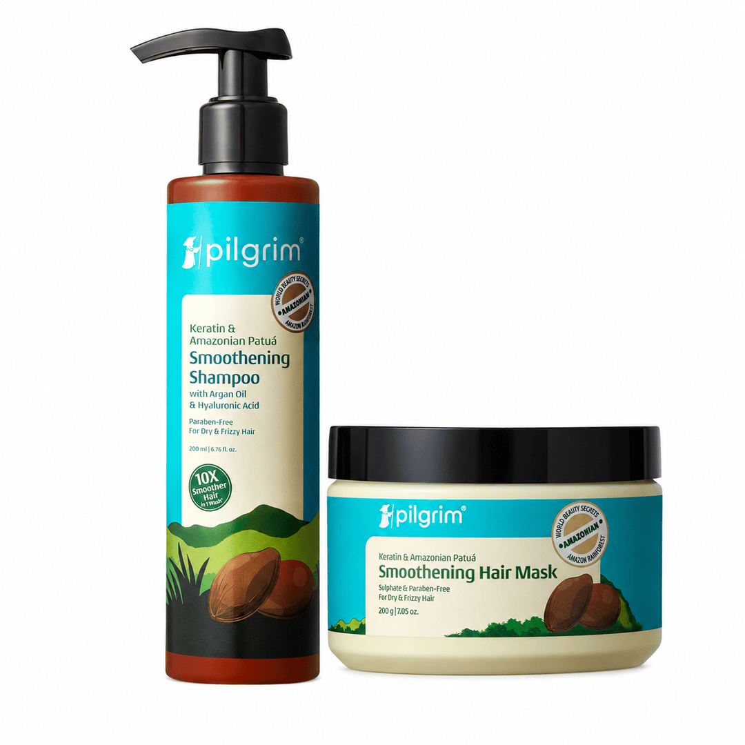 Patuá & Keratin Smoothening Shampoo & Hair Mask