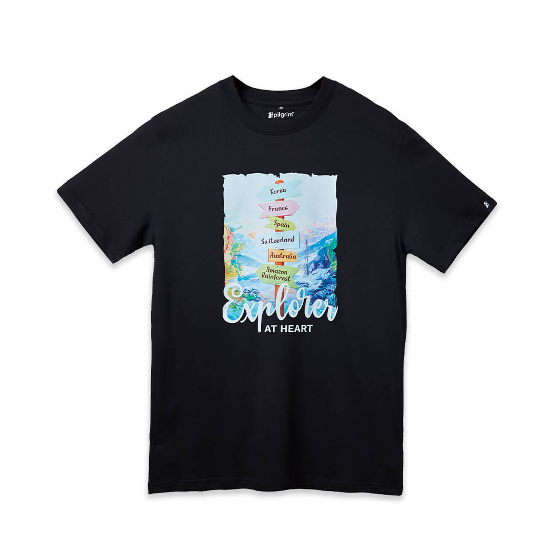 #Select Print_Pilgrim Explorer at Heart T-shirt