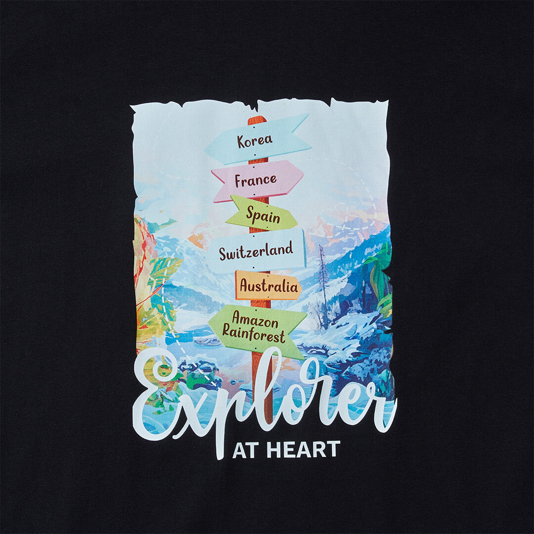 #Select Print_Pilgrim Explorer at Heart T-shirt