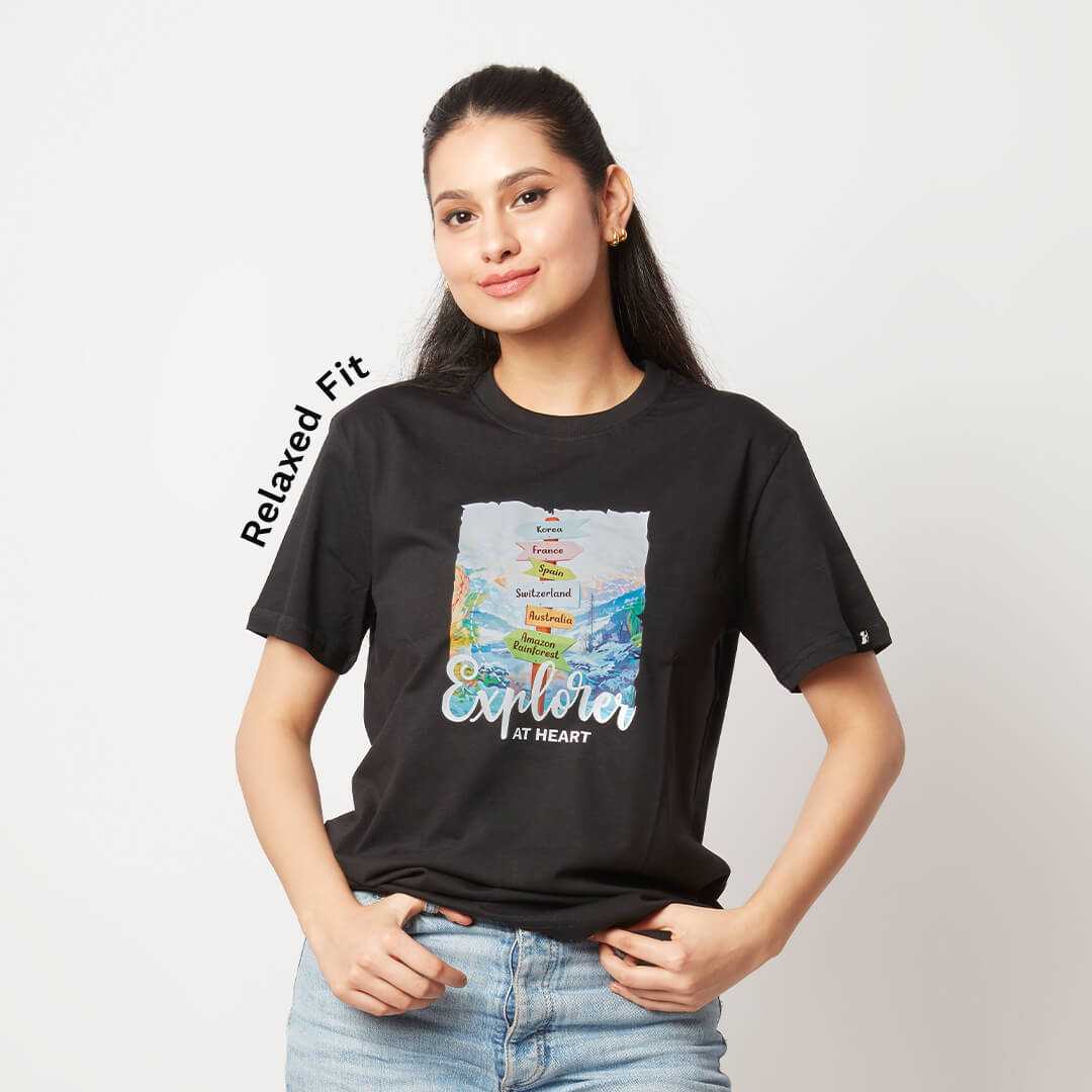 #Select Print_Pilgrim Explorer at Heart T-shirt