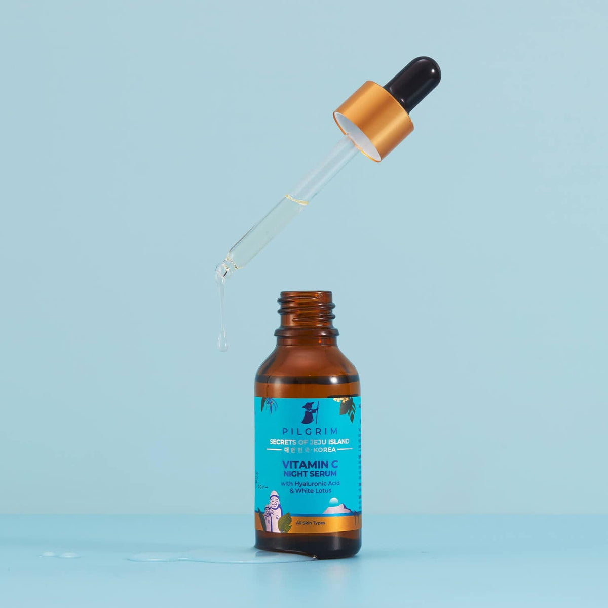 Vitamin C Night Serum Korean KBeauty Pilgrim Face Care