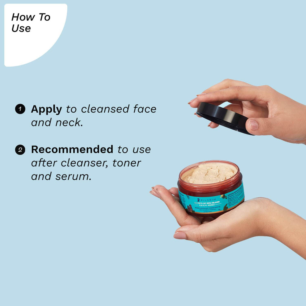 Best Sunscreen Cream With Spf 50 Korean KBeauty Pilgrim Face Care