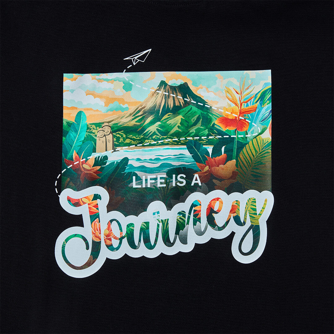 #Select Print_Pilgrim Life is a Journey T-shirt