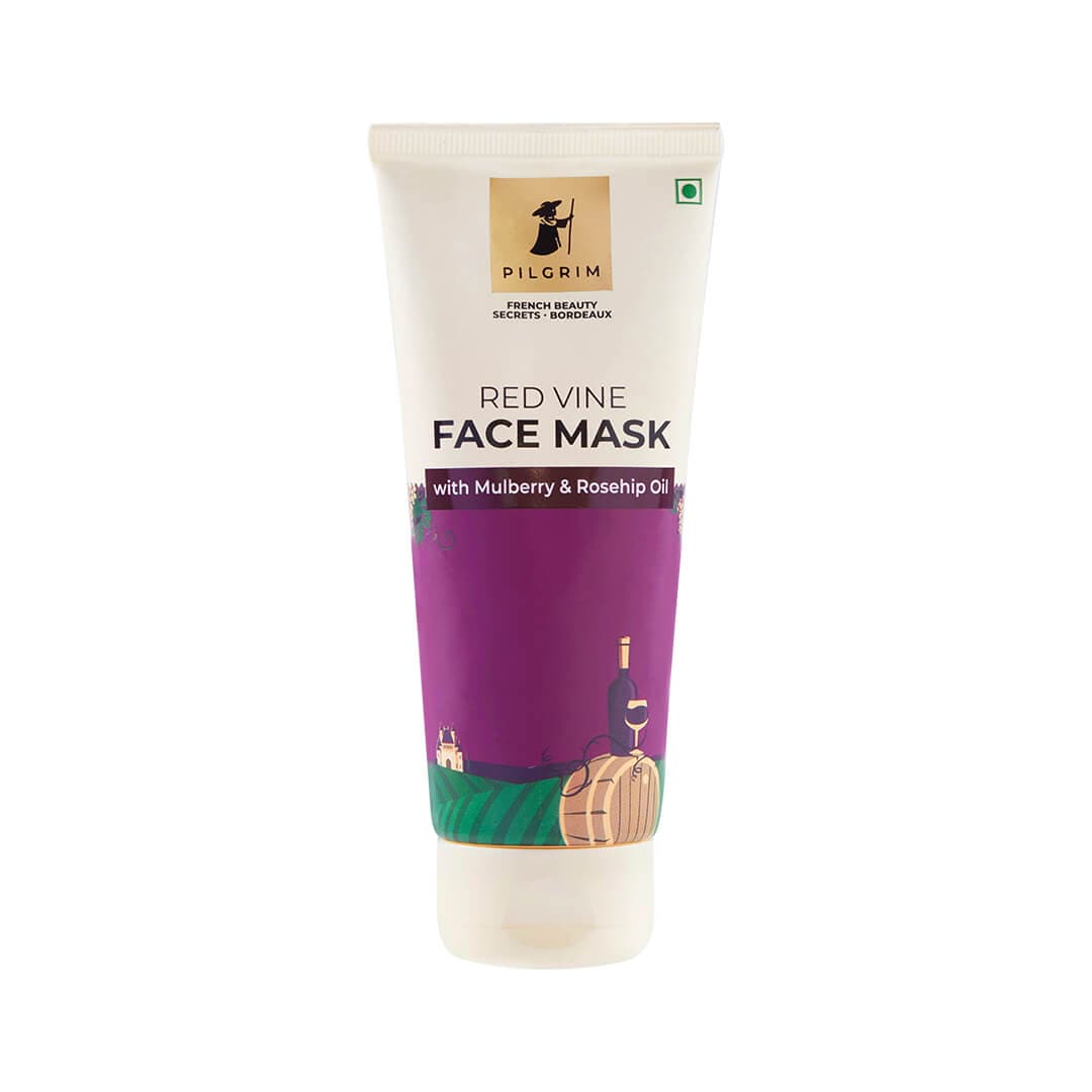 Red Vine Face Mask For Men