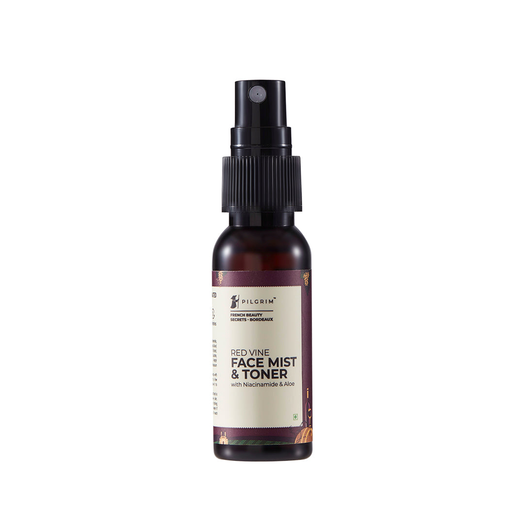 Mini - Red Vine Face Mist & Toner with Niacinamide (Vit. B3) & Aloe