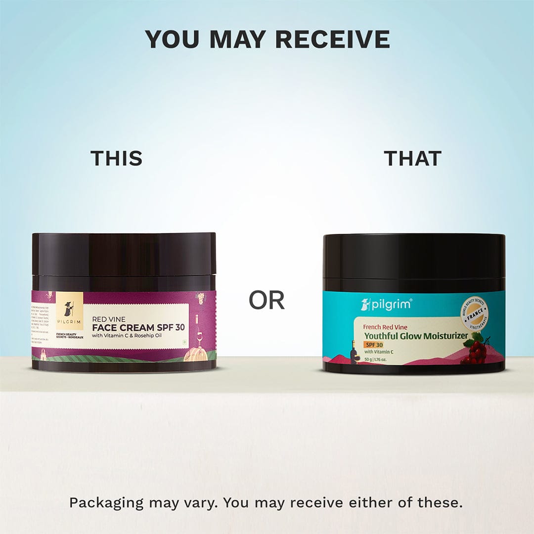 Red Vine Face Cream SPF 30 with Vitamin C & Rosehip Oil (PA+++)