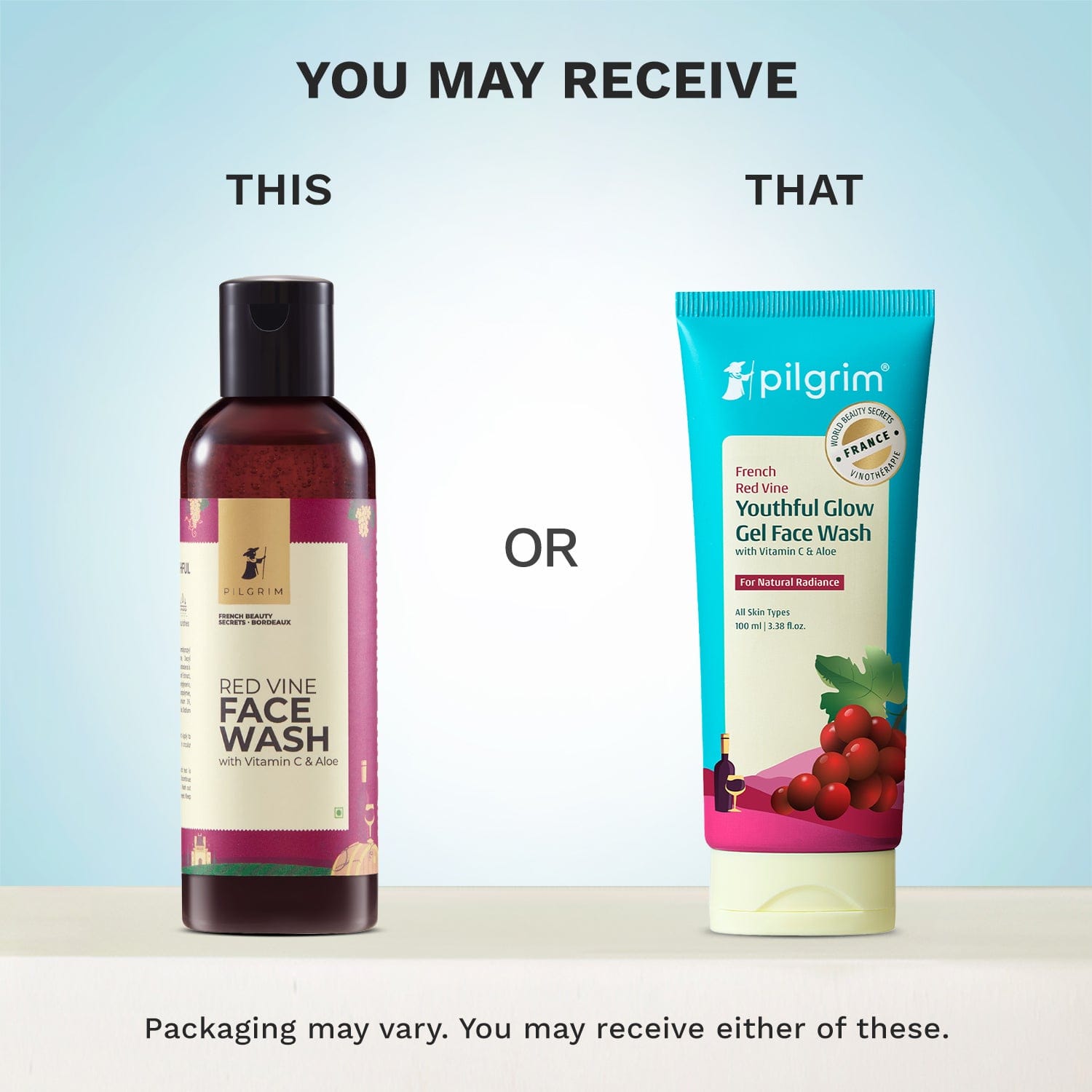 Red Vine Face Wash with Vitamin C & Aloe