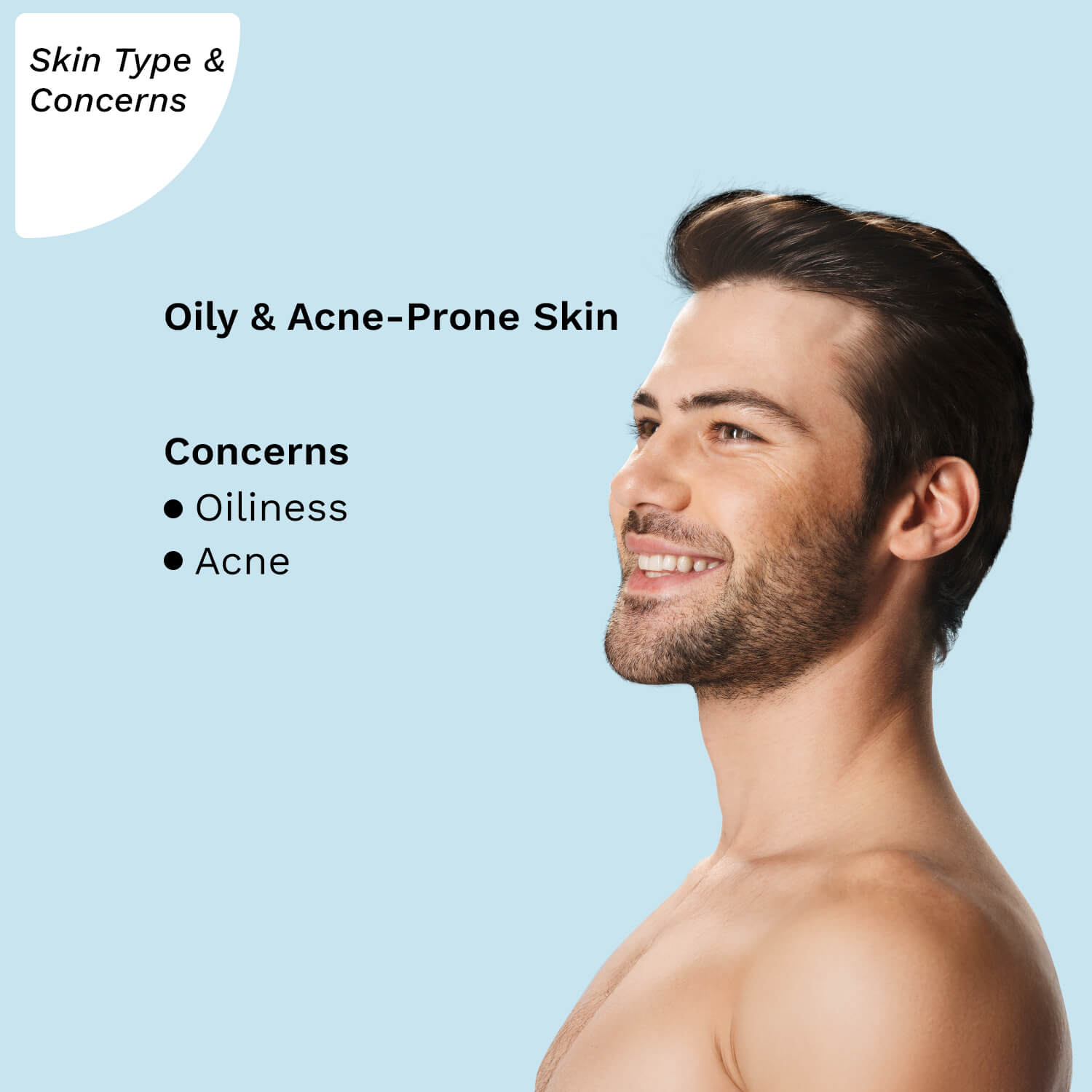 Salicylic & Glycolic Acid Foaming Face Wash for Men