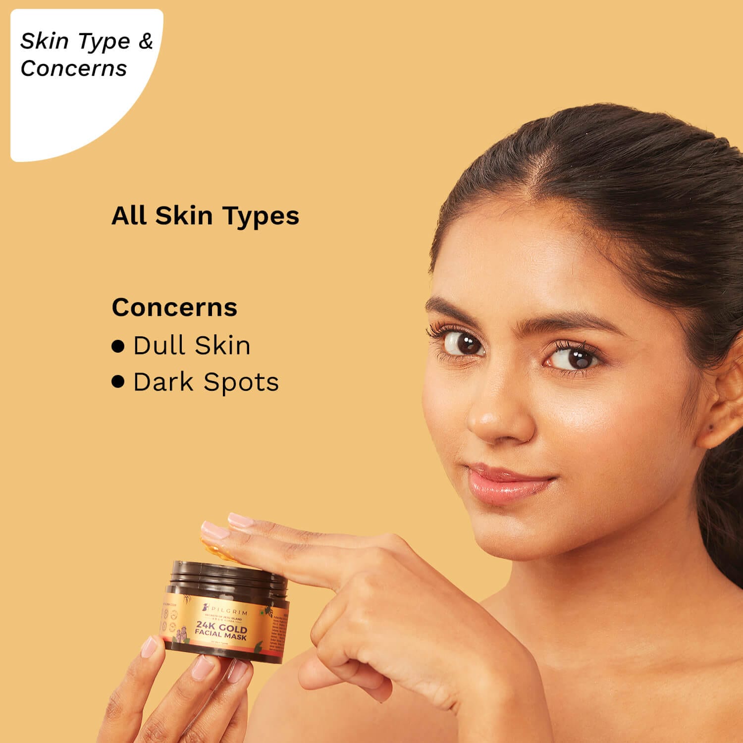 24K Gold Facial Mask - 50gm - Acquisition Product