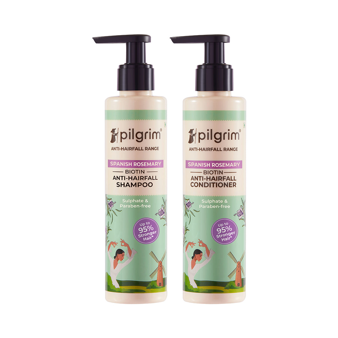 Spanish Rosemary & Biotin Anti-Hairfall Shampoo & Conditioner Combo