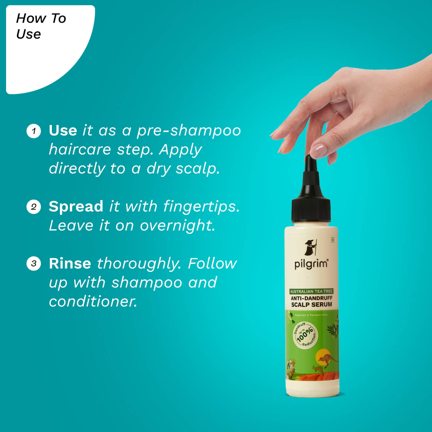 Australian Tea Tree  Anti-Dandruff Scalp Serum