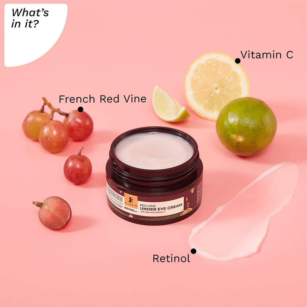 Red Vine Under Eye Cream with Retinol & Vitamin C
