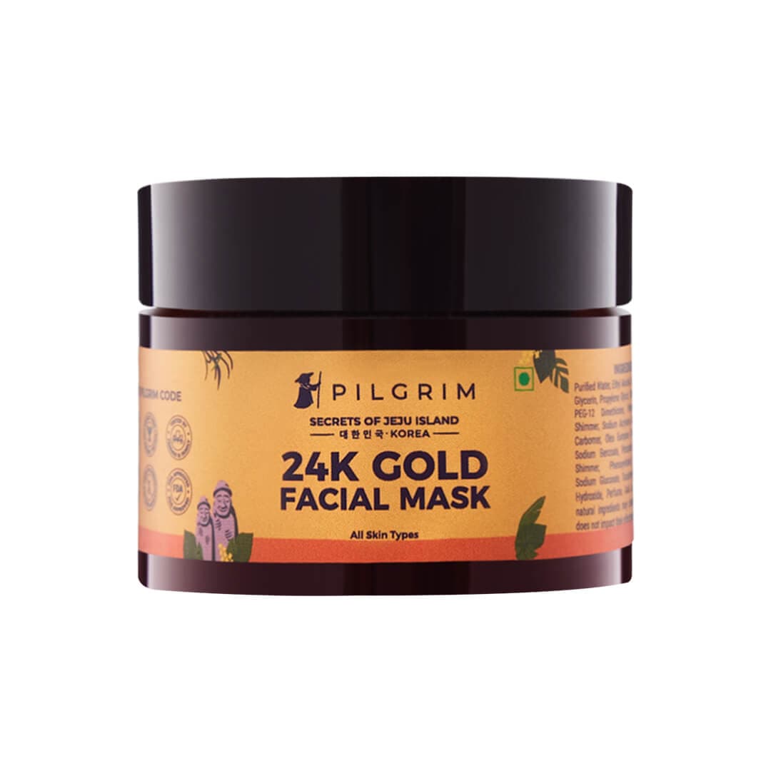 24K Gold Facial Mask - Pilgrim India