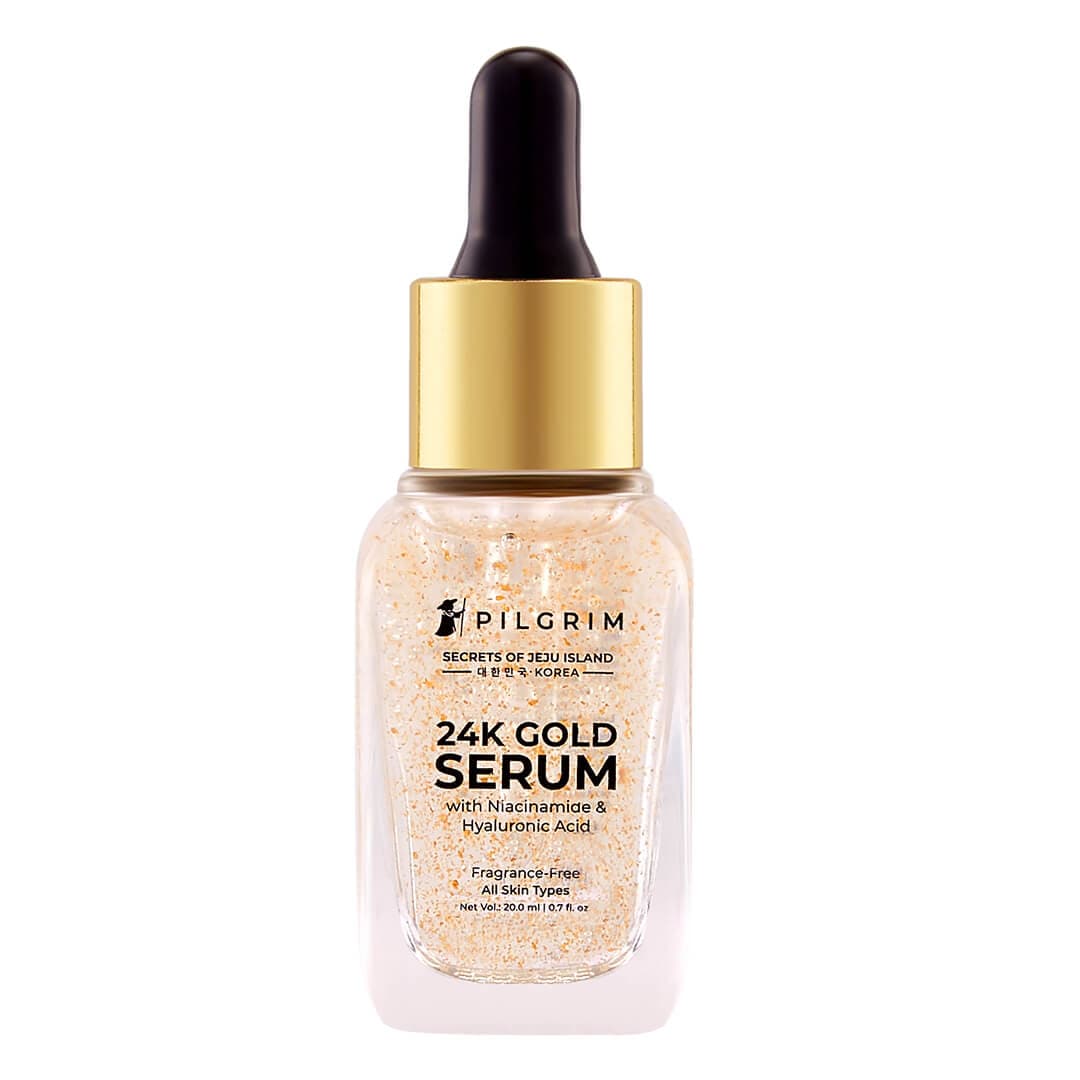 24K Gold Serum | Face Serum For Glowing Skin | Pilgrim Face Care