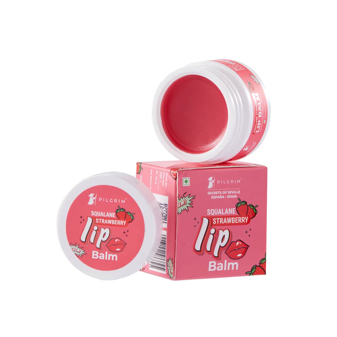 Squalane Strawberry Lip Balm