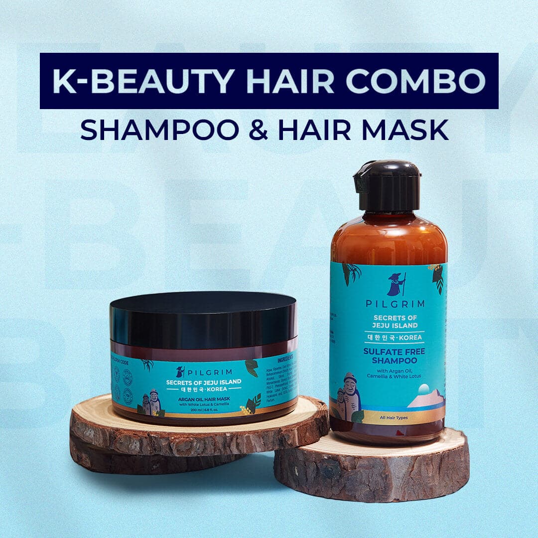 K-Beauty Shampoo & Hair Mask Combo