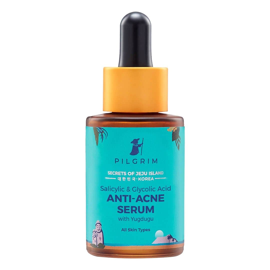 Salicylic & Glycolic Acid ANTI-ACNE SERUM - Pilgrim India