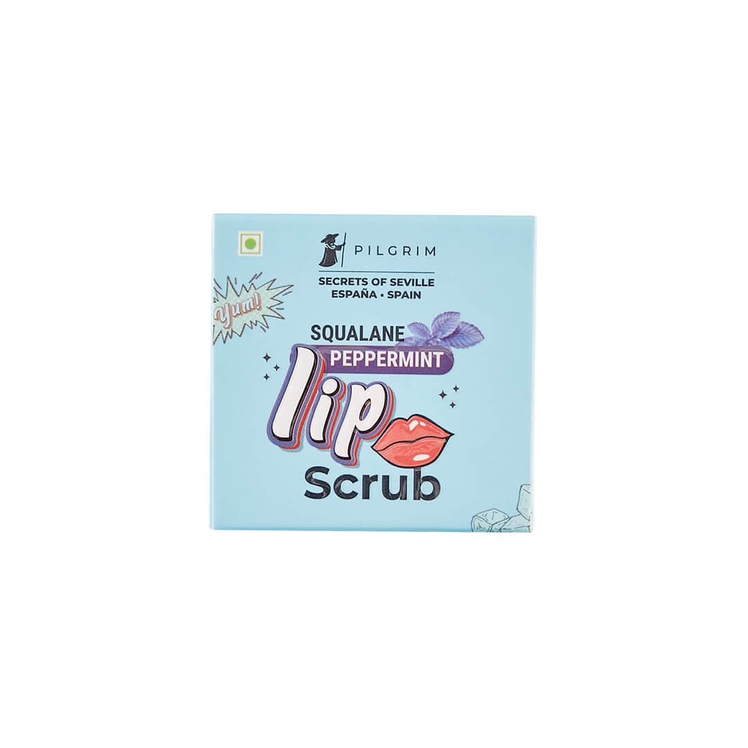Squalane Peppermint Lip Scrub - Pilgrim India