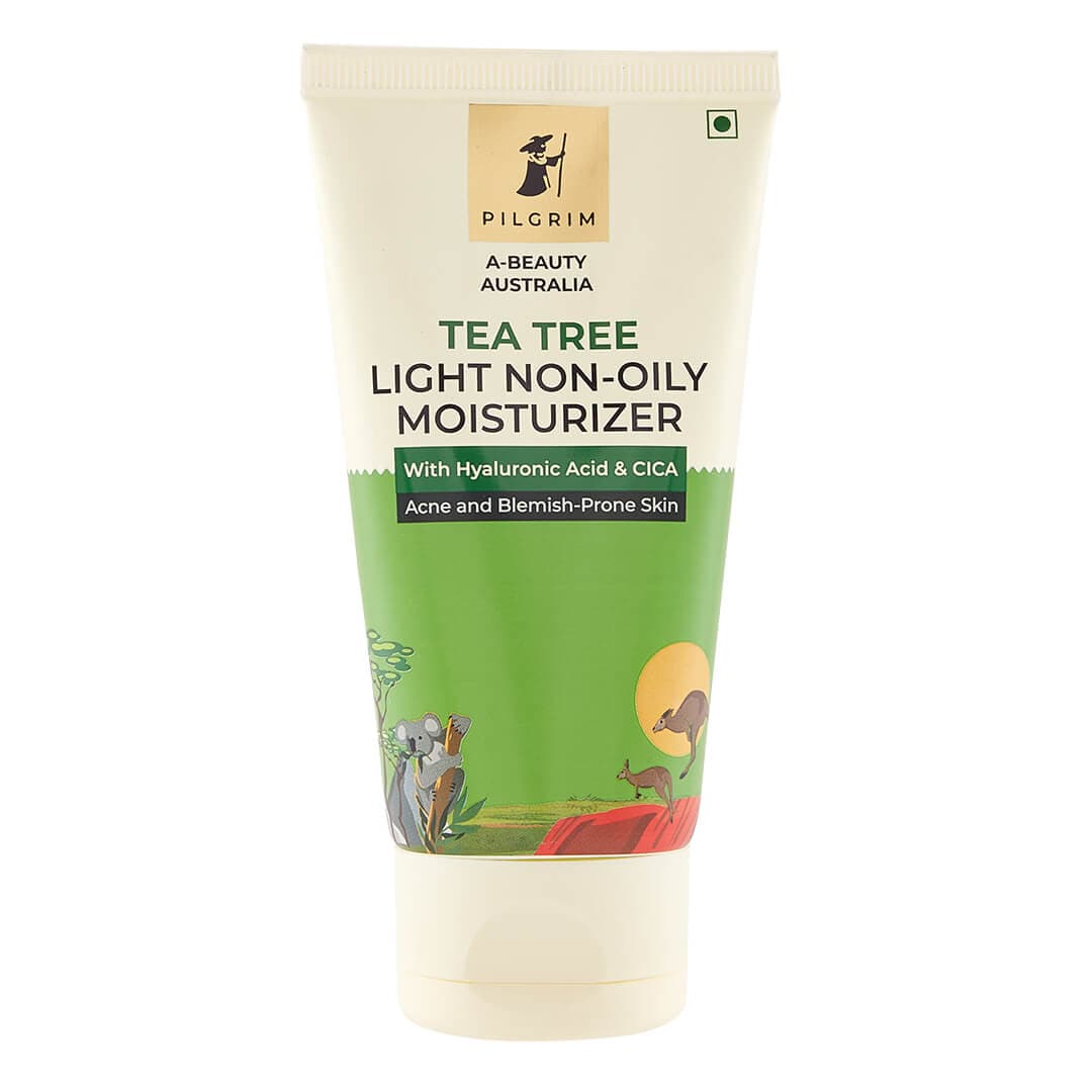 Tea Tree Light Non-Oily Moisturizer - Pilgrim India